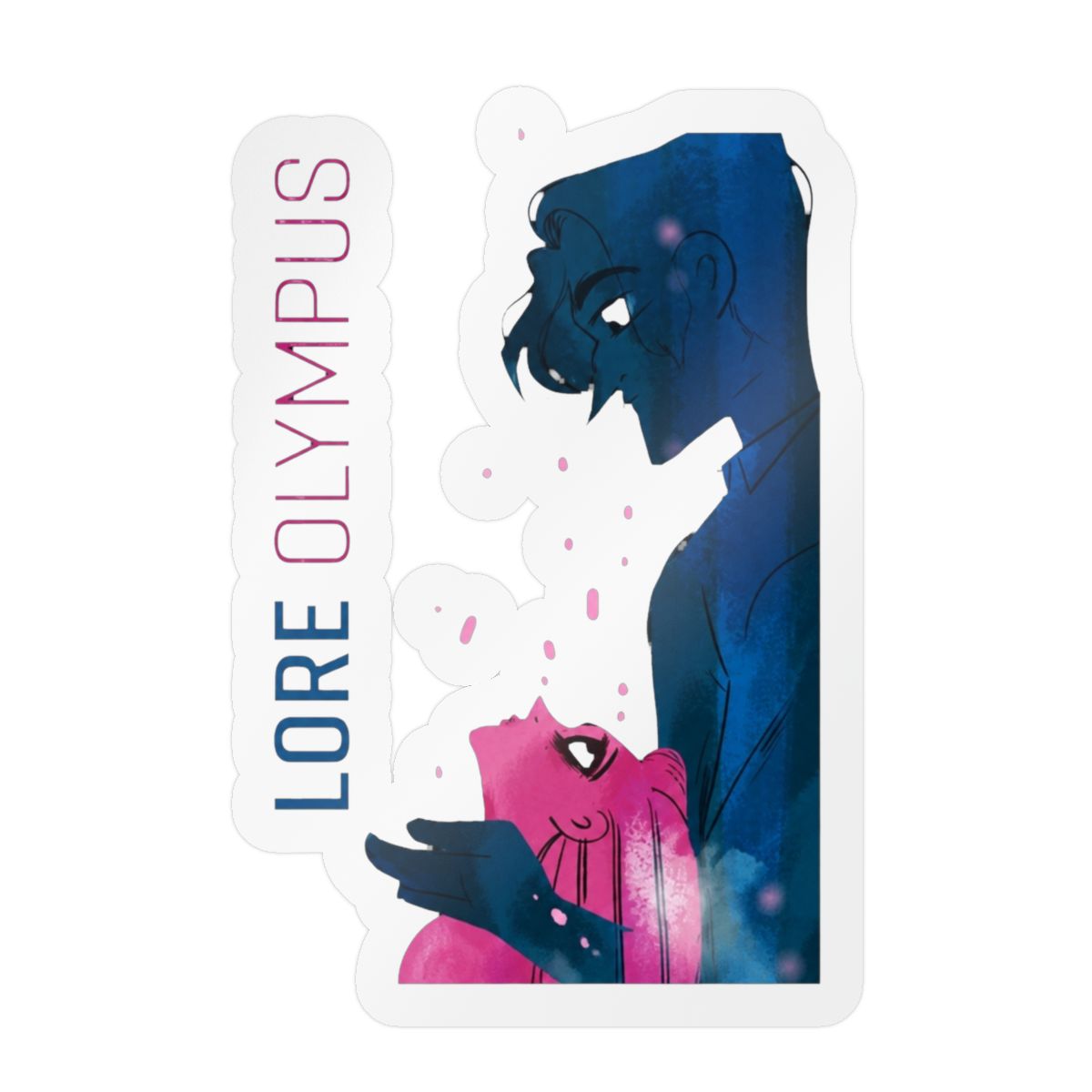 Lore Olympus Inspired Sticker | Cute Mythological Vinyl Decal - alternate angle 4, merchandise