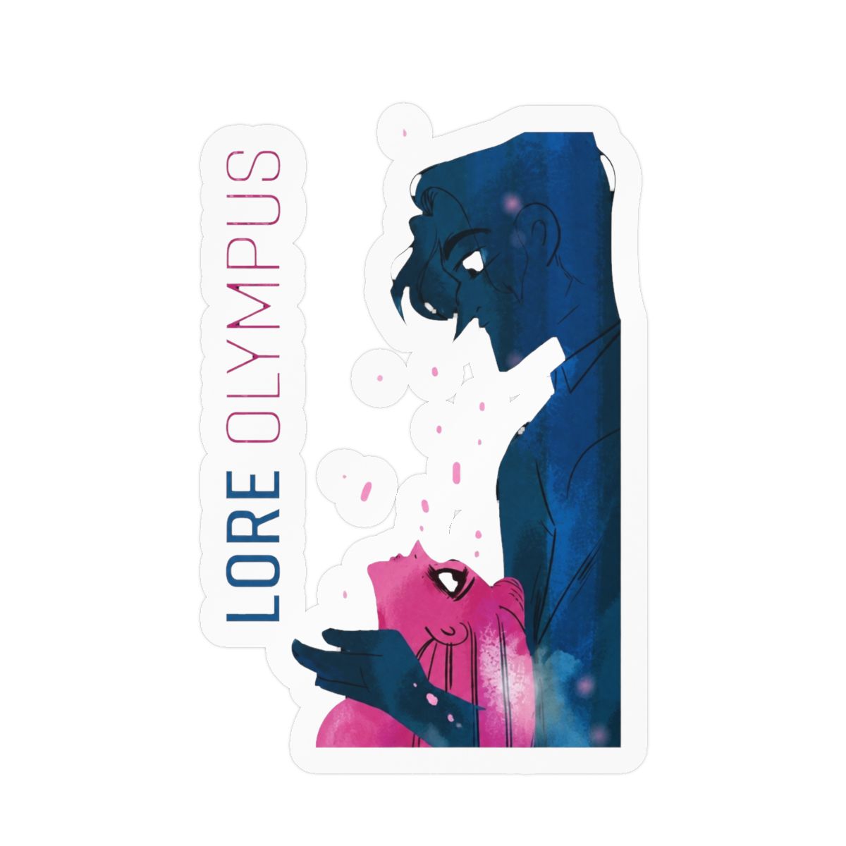 Lore Olympus Inspired Sticker | Cute Mythological Vinyl Decal - alternate angle 1, merchandise