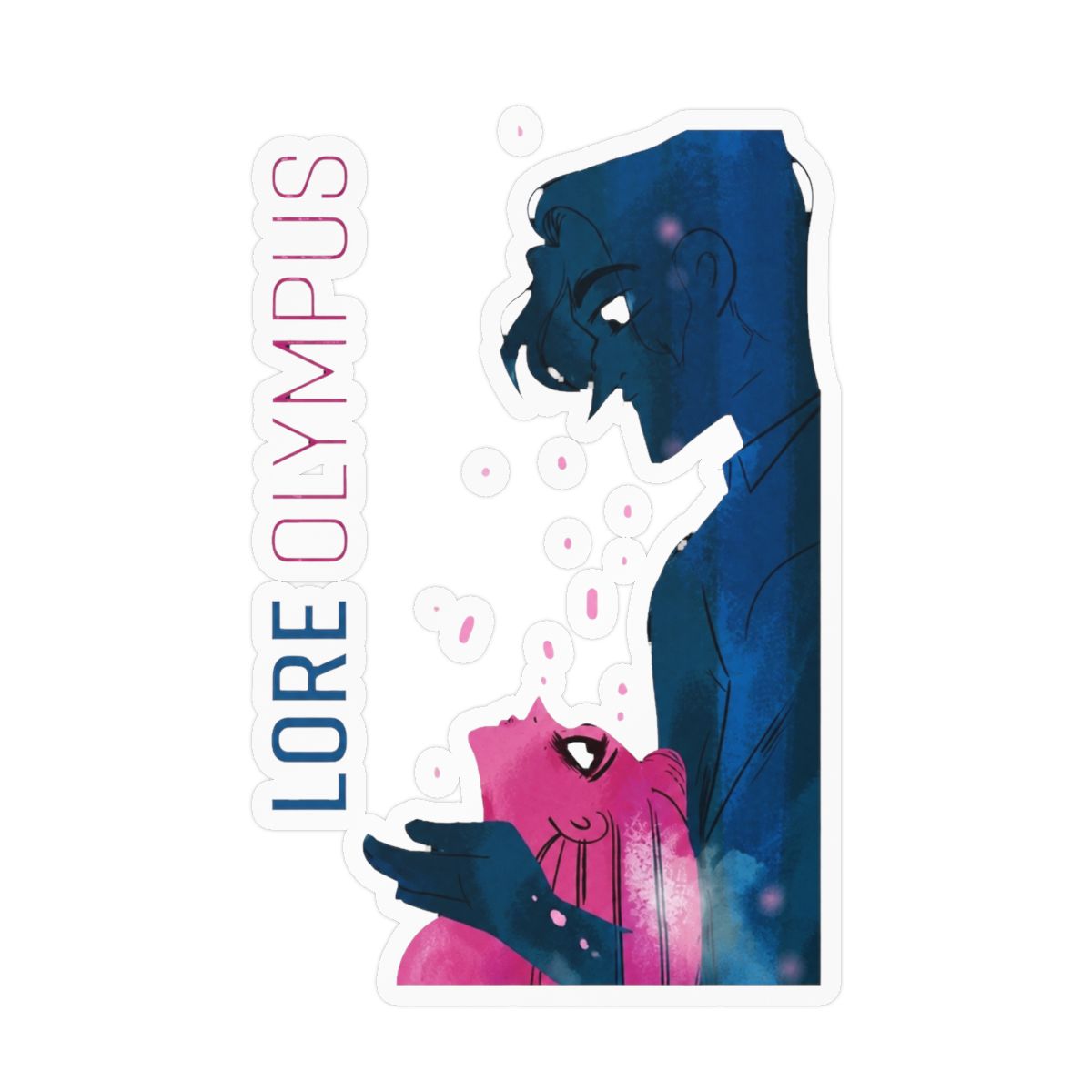 Lore Olympus Inspired Sticker | Cute Mythological Vinyl Decal - alternate angle 3, merchandise