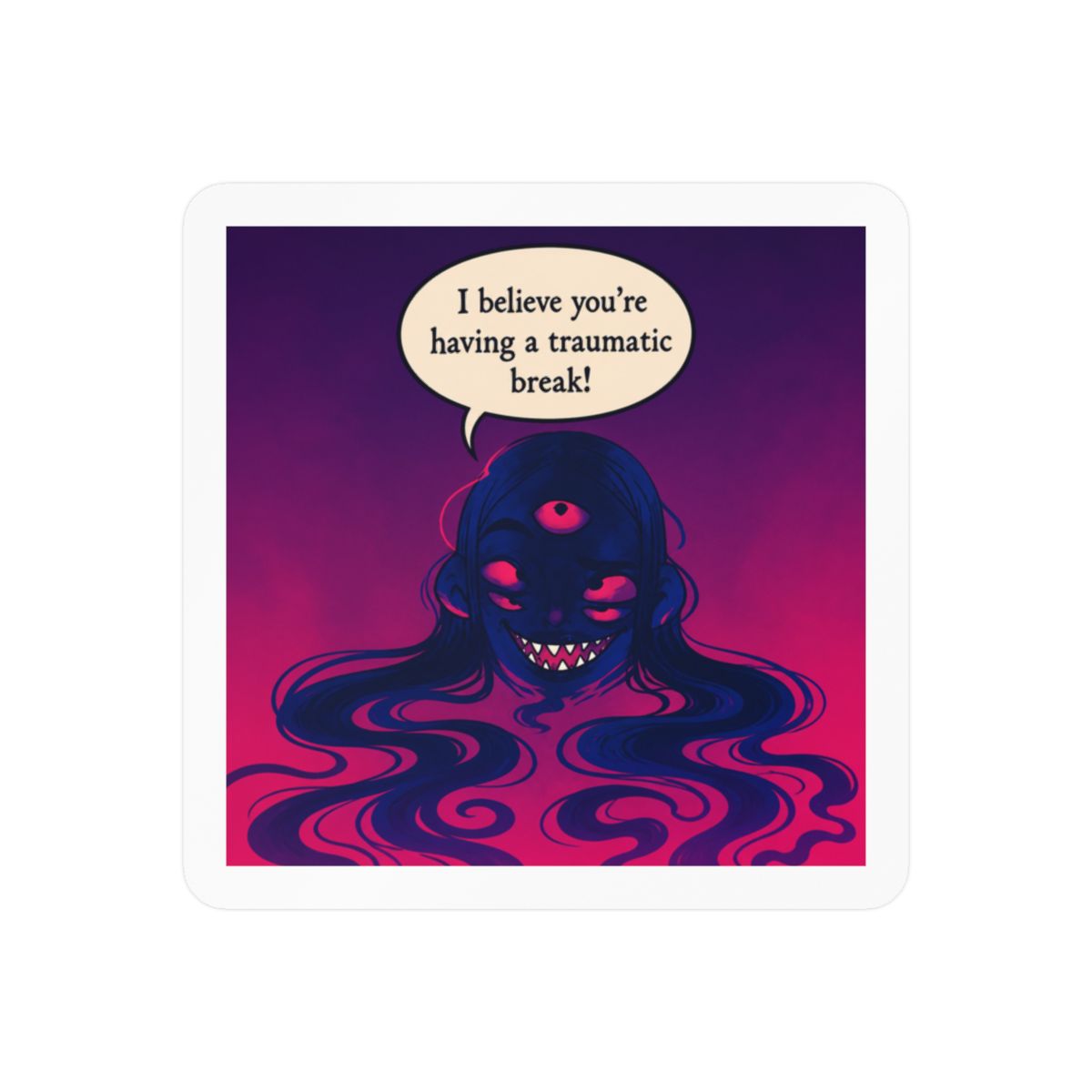 Lore Olympus Sticker | Bold Fantasy Vinyl Decal
