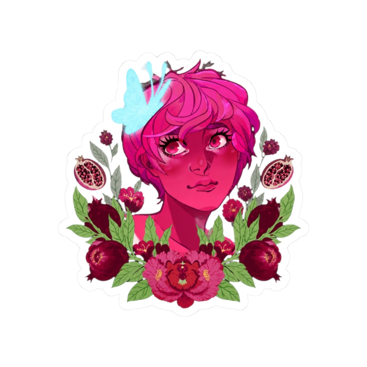 Persephone Sticker | Lore Olympus - alternate angle 3, merchandise