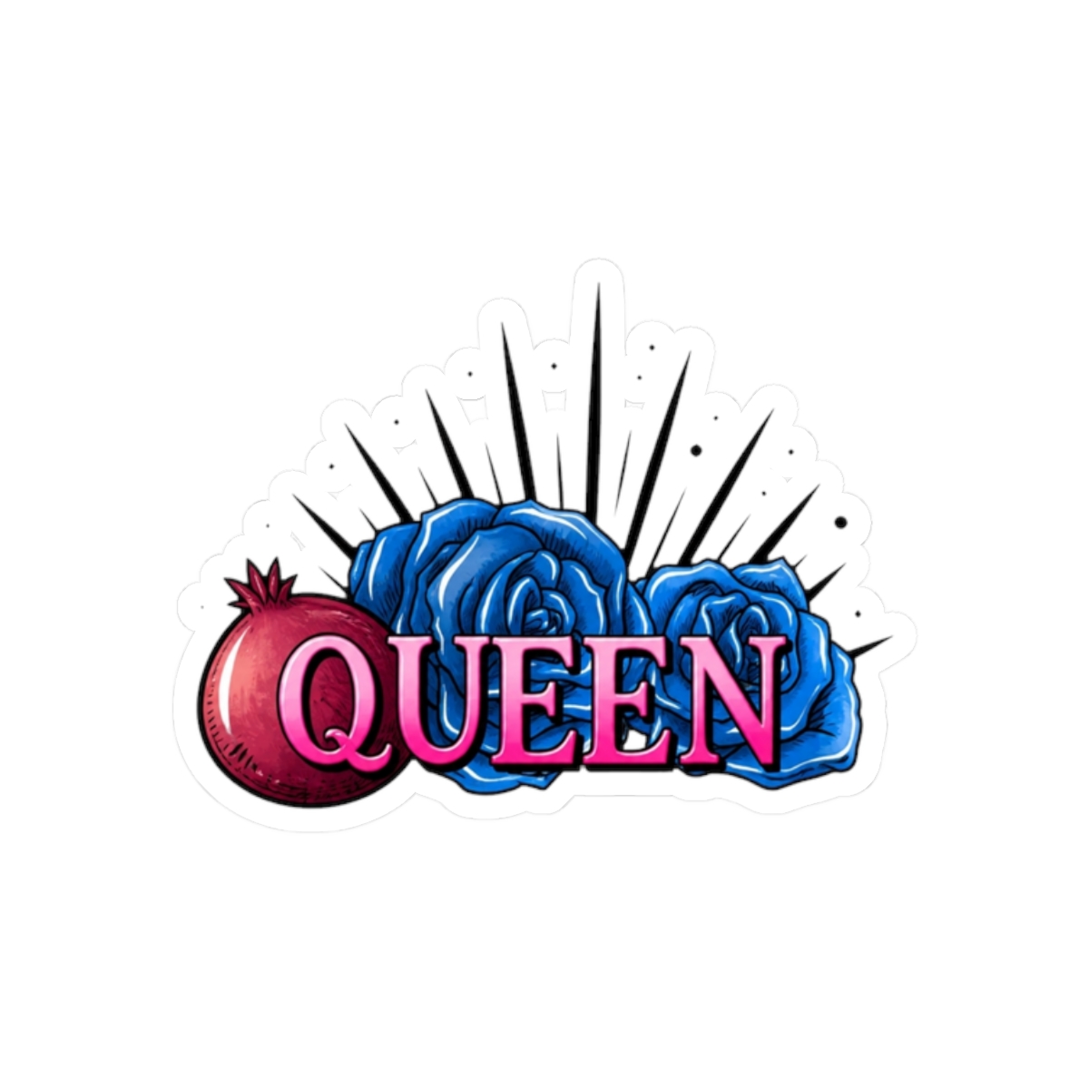 Queen of the Underworld Sticker | Lore Olympus - alternate angle 3, merchandise