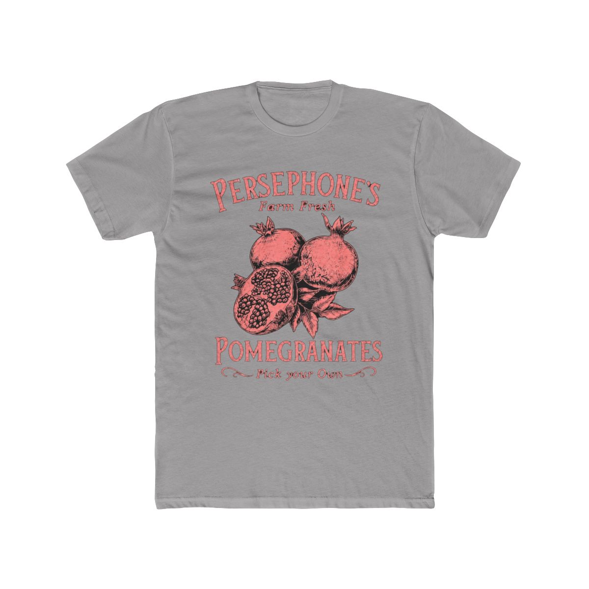 Dark Academia Persephone's Pomegranates T Shirt, Small, Black | Lore Olympus