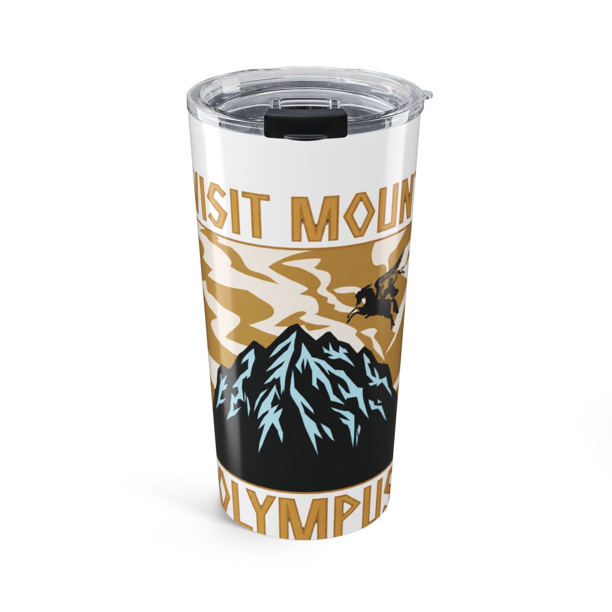 Visit Mount Olympus Mythology Folklores Greek Mythology Stainless Steel Insulated Tumbler | Lore Olympus
