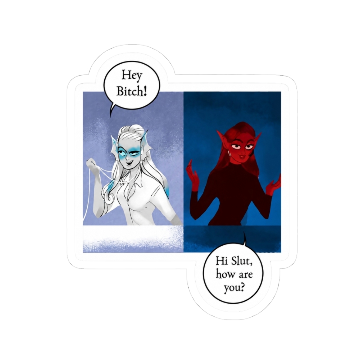 Lore Olympus Sticker | Cute Vinyl Decal for Fans