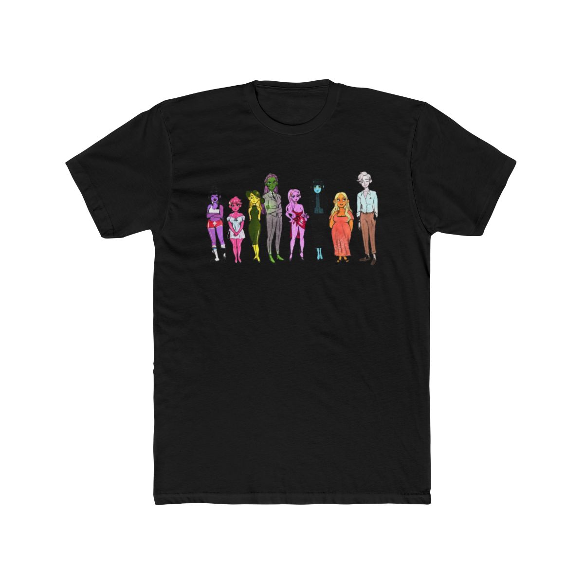 Lore Olympus Tshirt - The Goddesses T Shirt - alternate angle 3, merchandise