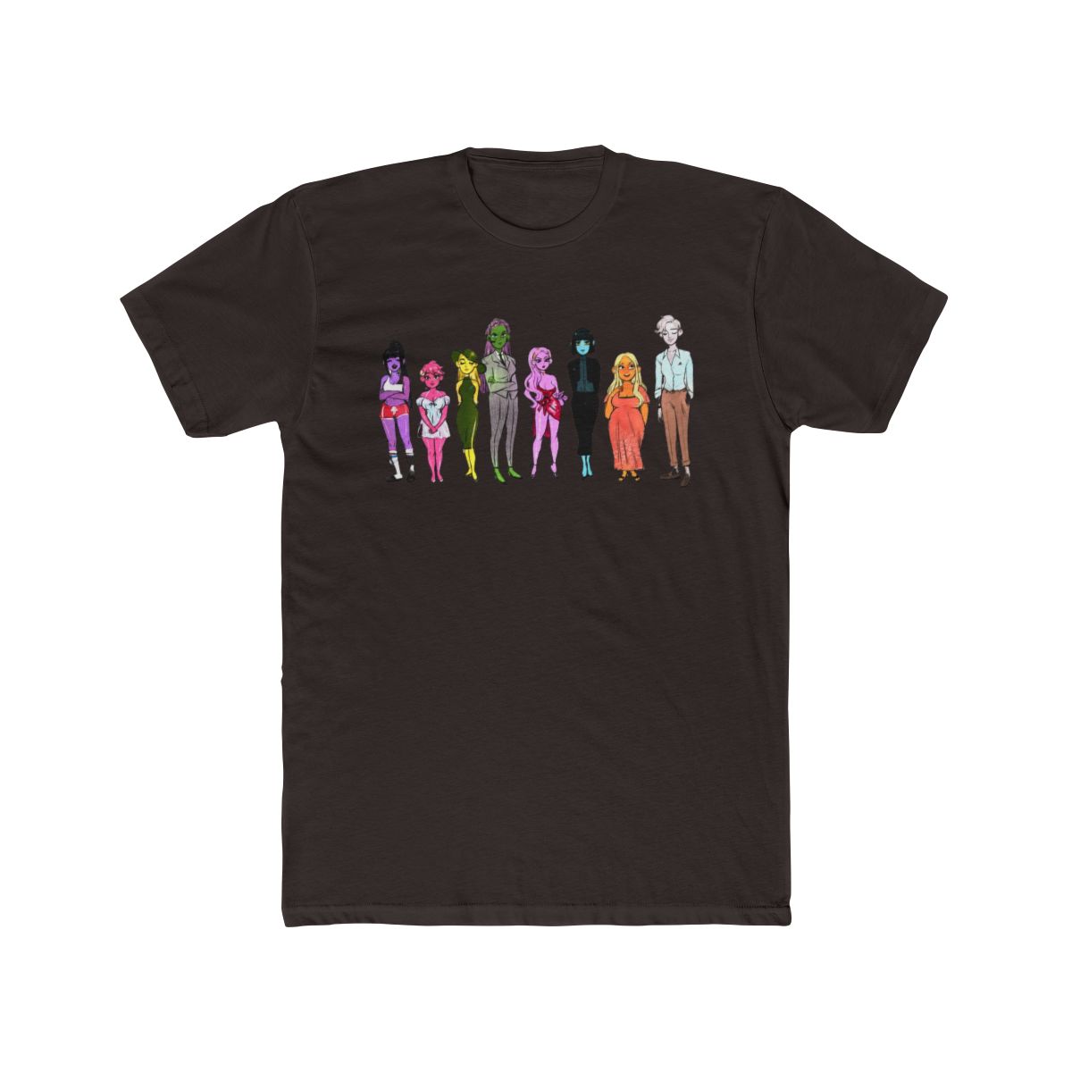 Lore Olympus Tshirt - The Goddesses T Shirt - alternate angle 2, merchandise