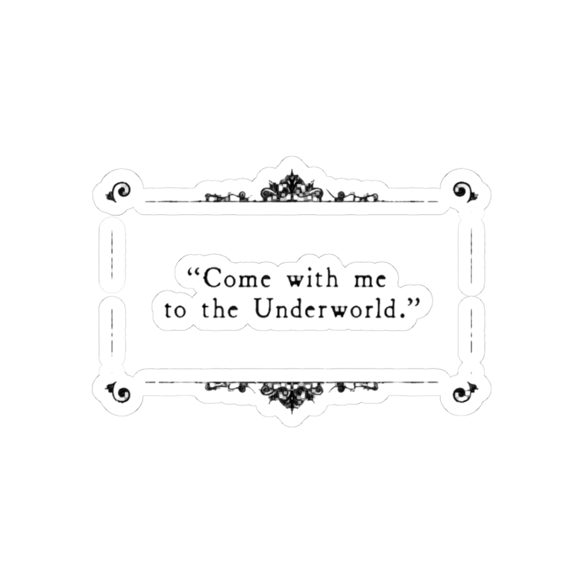 Underworld Silent Film Card | Lore Olympus