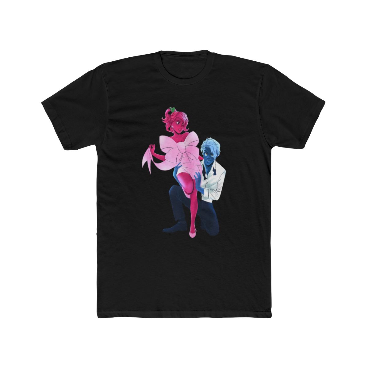 Lore Olympus Painting Tshirt - God of Death T Shirt - alternate angle 3, merchandise