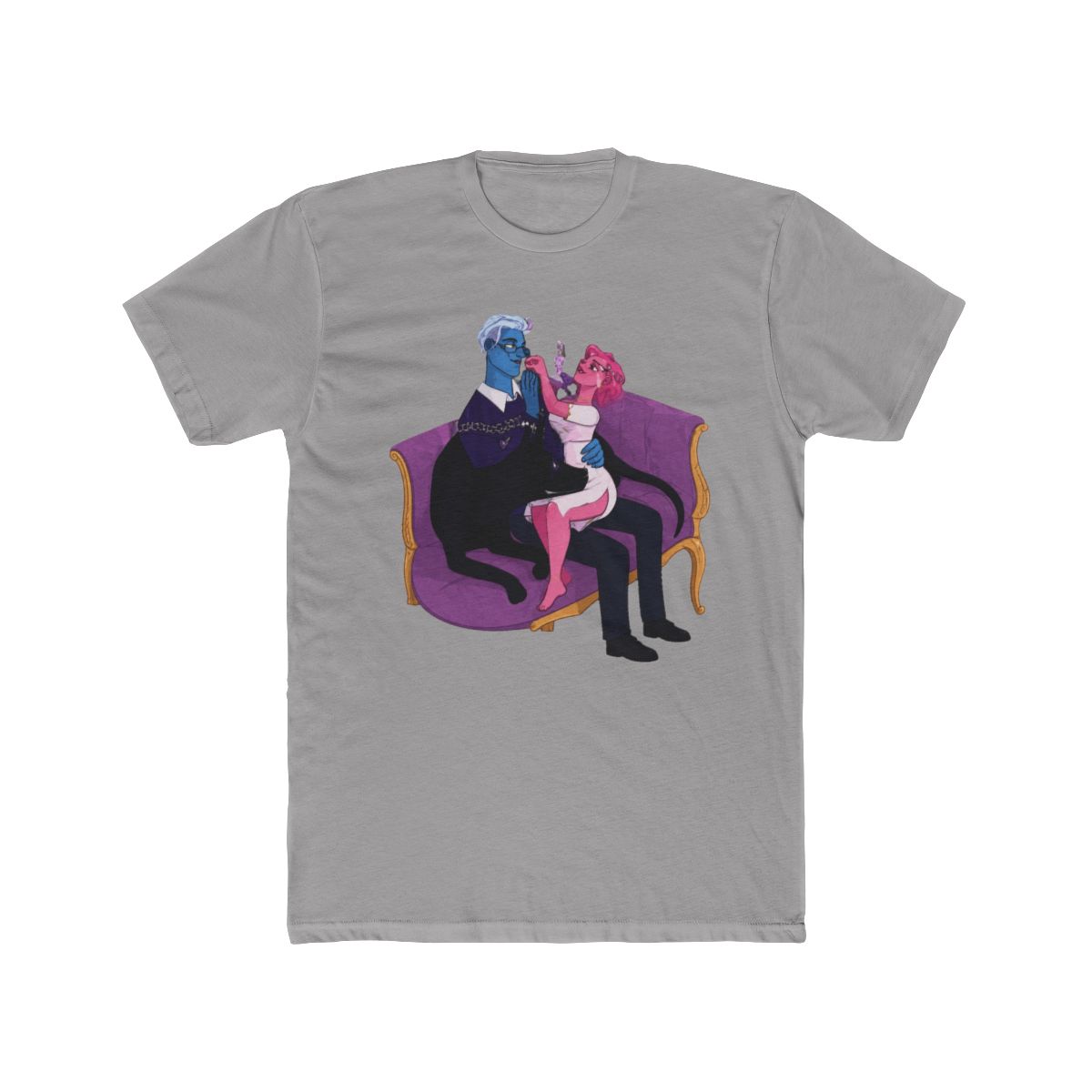 Lore Olympus Painting Tshirt - Hades Pet Love