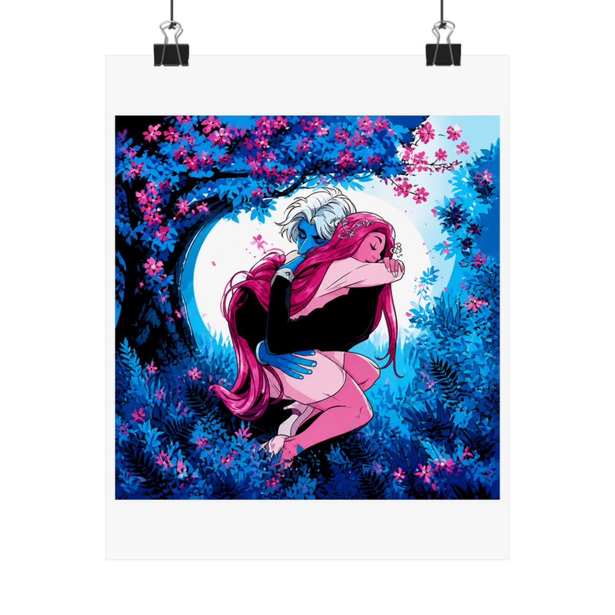 Lore Olympus Poster - Hades Persephone Posters - alternate angle 5, merchandise