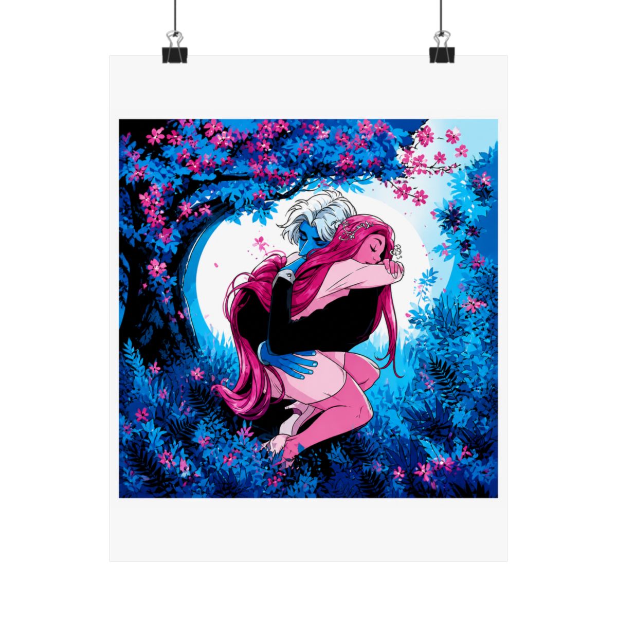 Lore Olympus Poster - Hades Persephone Posters - alternate angle 4, merchandise