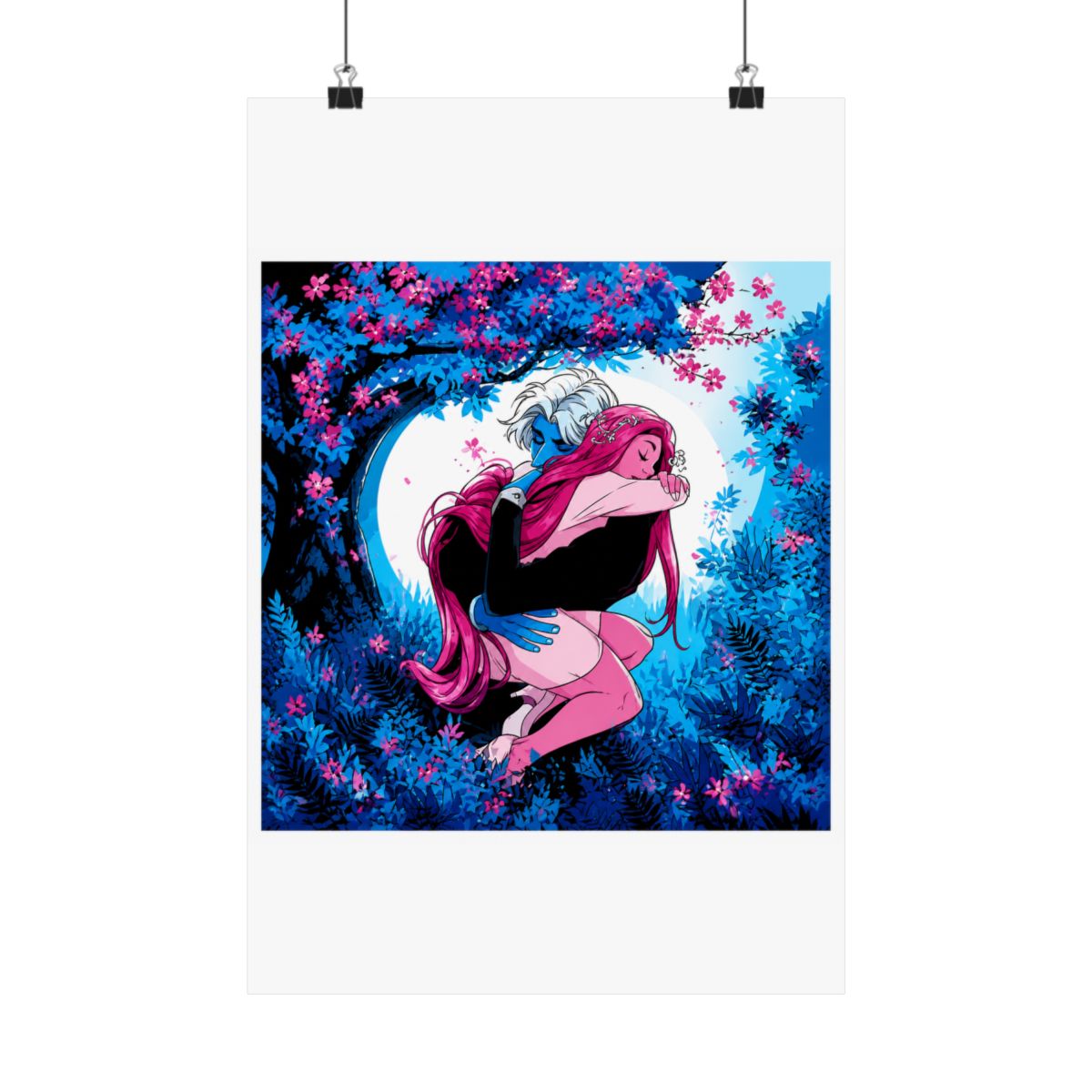 Lore Olympus Poster - Hades Persephone Posters - alternate angle 3, merchandise
