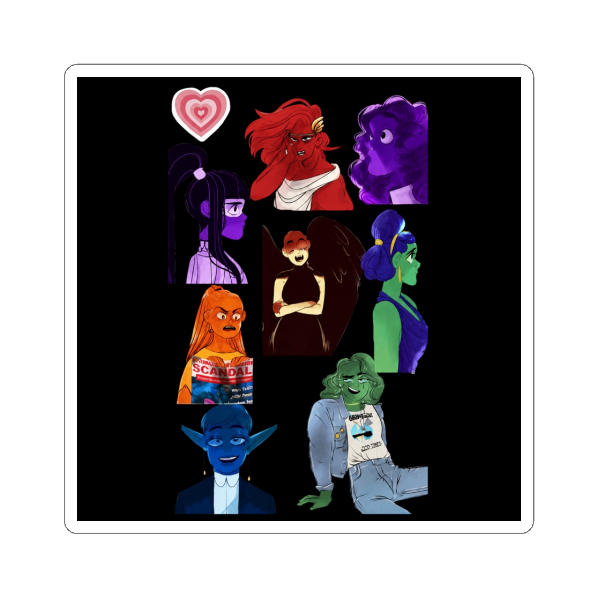 Lore olympus character - Official Creator merchandise