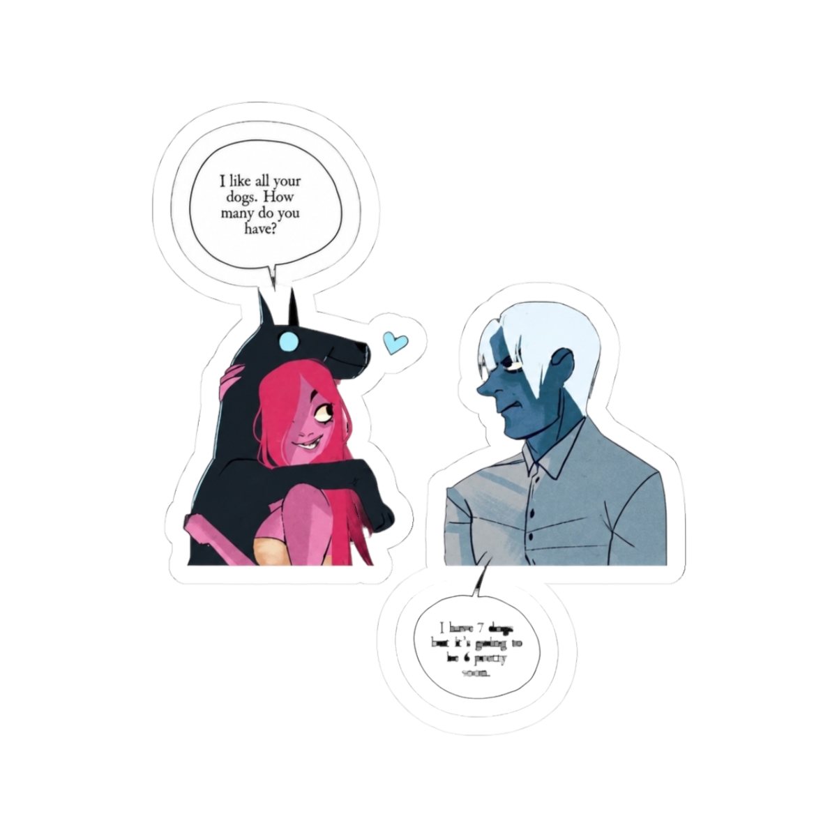 Lore Olympus Persephone & Hades Memorable Moments Webtoon Art - Official Creator merchandise