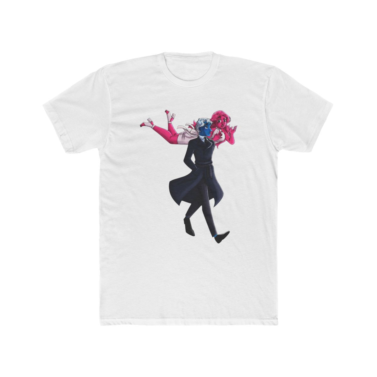 Hades and Persephone Walking Together - Lore Olympus - Official Creator merchandise