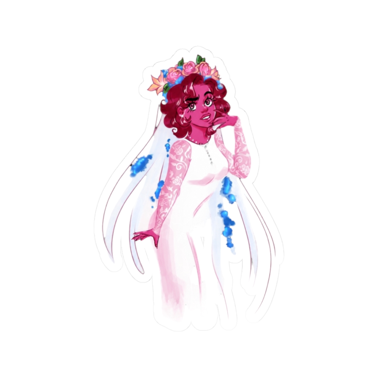 Kore Cosplay 4/5 | Lore Olympus - alternate angle 3, merchandise