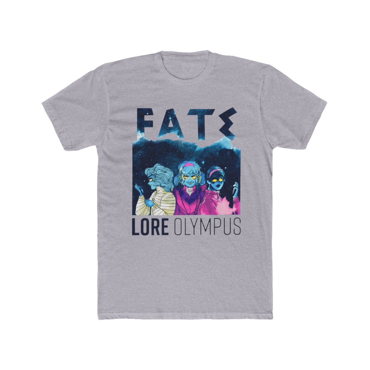 Lore Olympus Fate Sisters T Shirt - alternate angle 4, merchandise