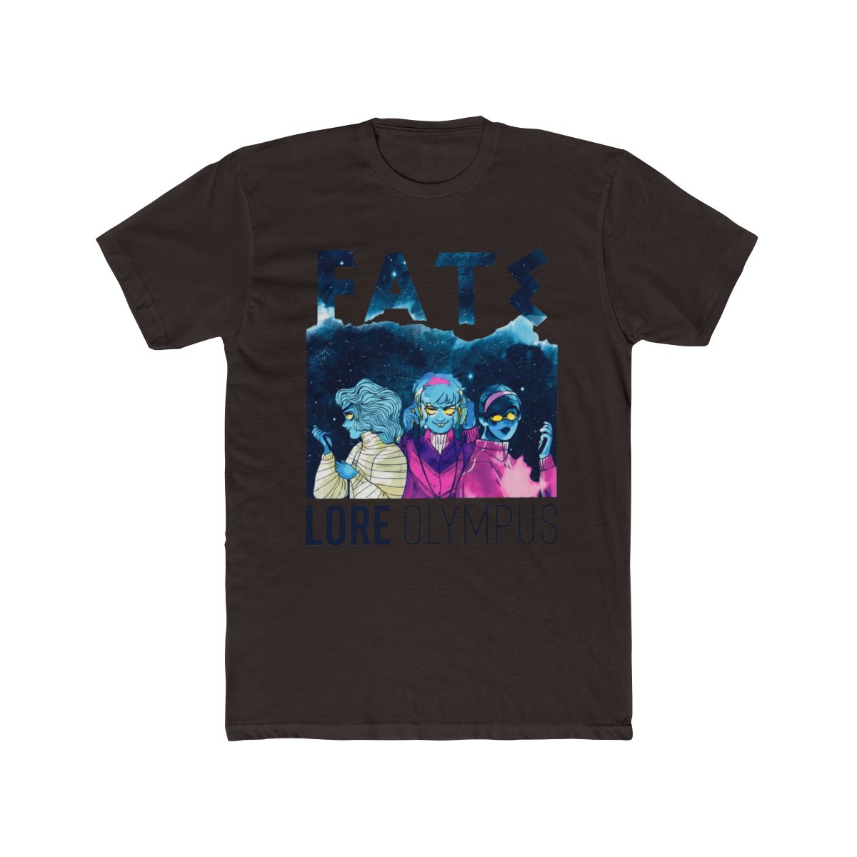 Lore Olympus Fate Sisters T Shirt - alternate angle 2, merchandise