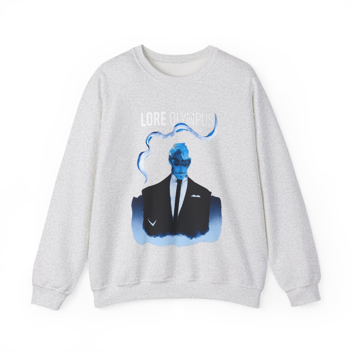 Lore Olympus Hades Dip-Dye Crewneck - alternate angle 3, merchandise