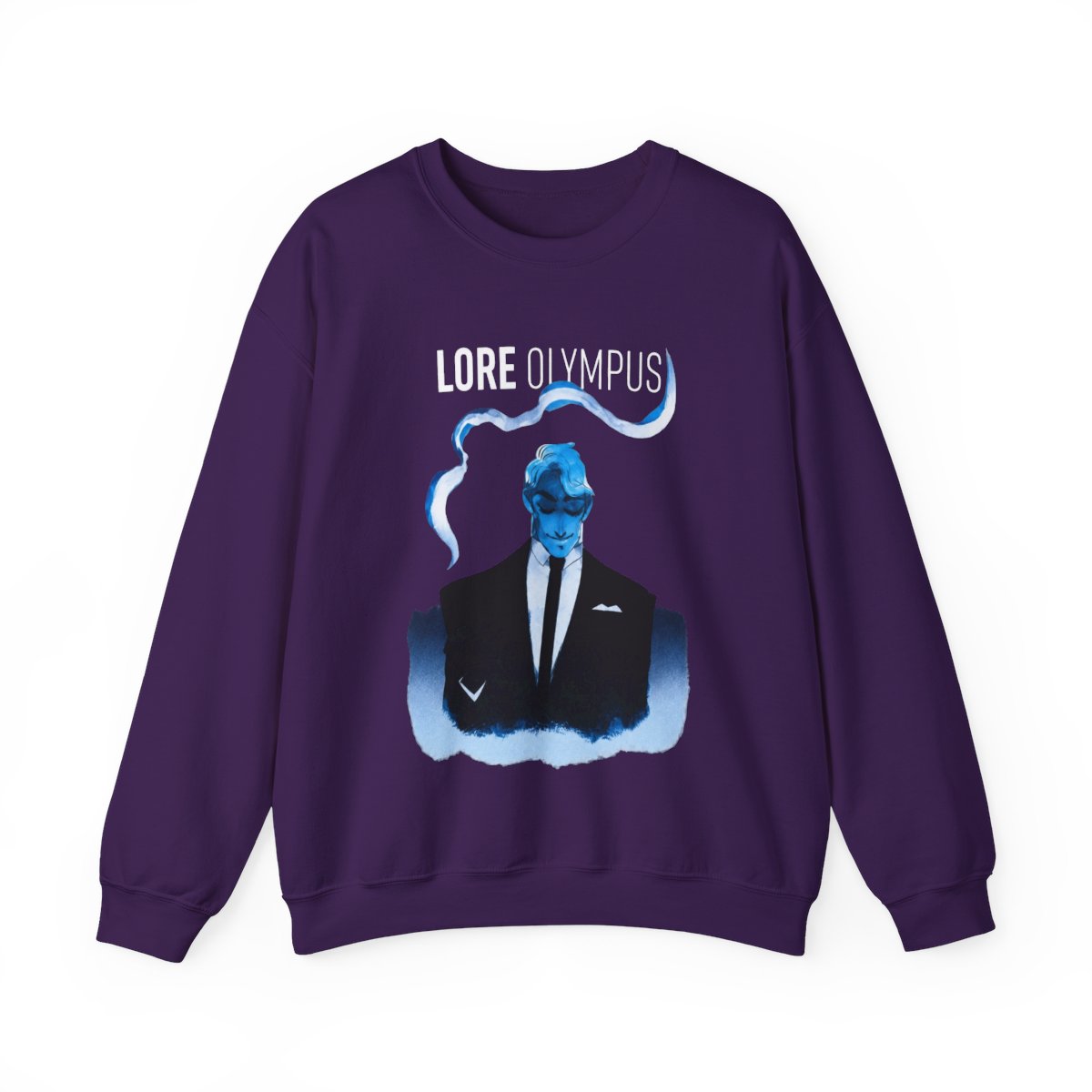 Lore Olympus Hades Dip-Dye Crewneck - Official Sweatshirts merchandise