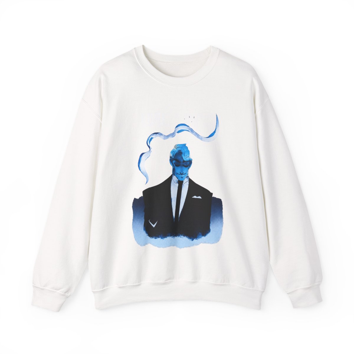 Lore Olympus Hades Dip-Dye Crewneck - BoxLunch Exclusive | BoxLunch - Official sweatshirts merchandise