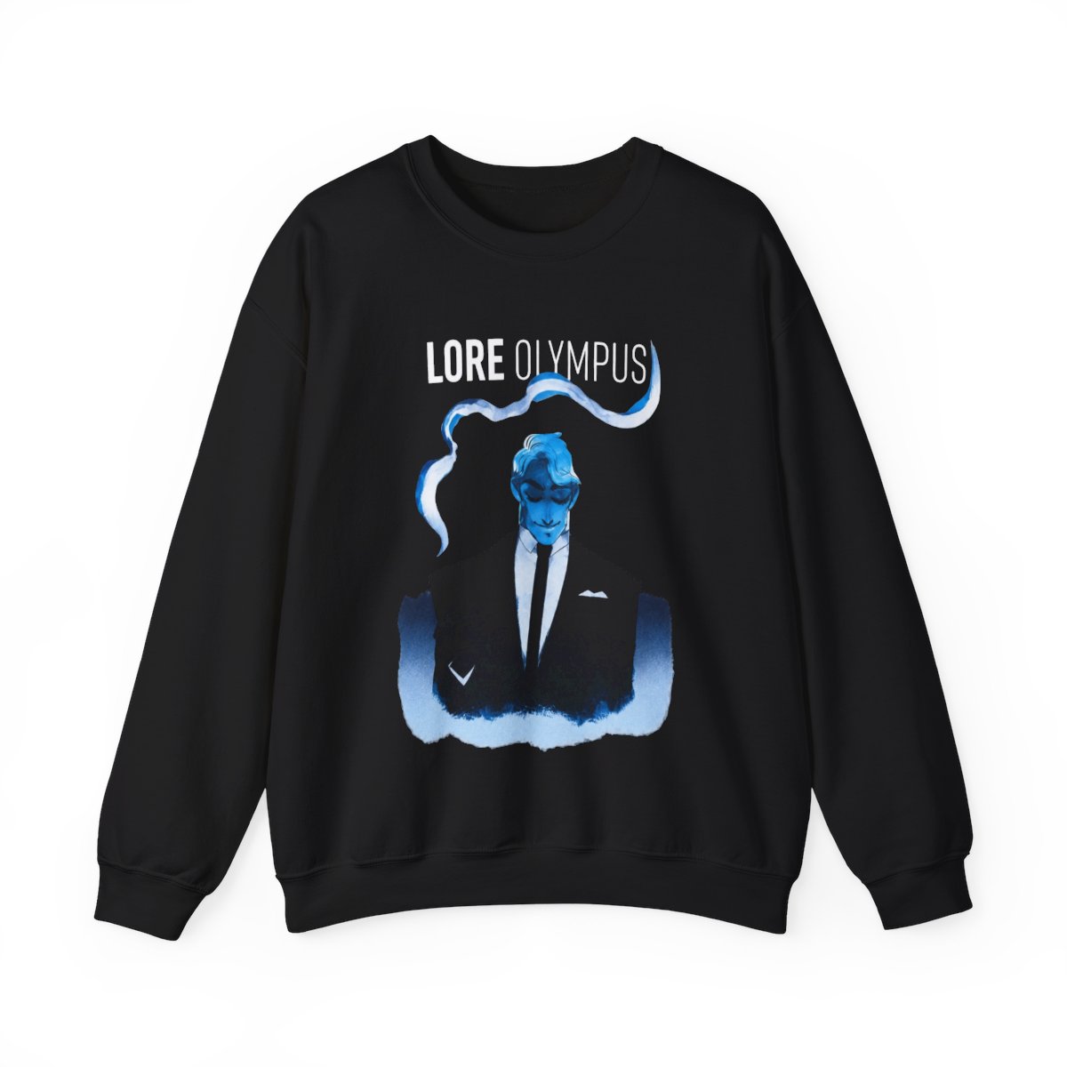 Lore Olympus Hades Dip-Dye Crewneck