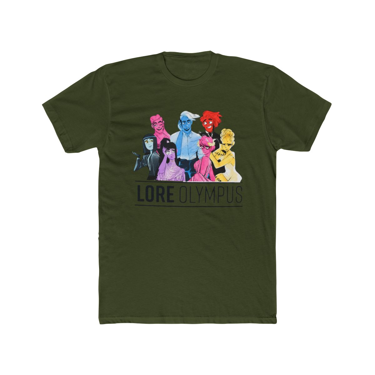 Lore Olympus Characters T Shirt - alternate angle 4, merchandise