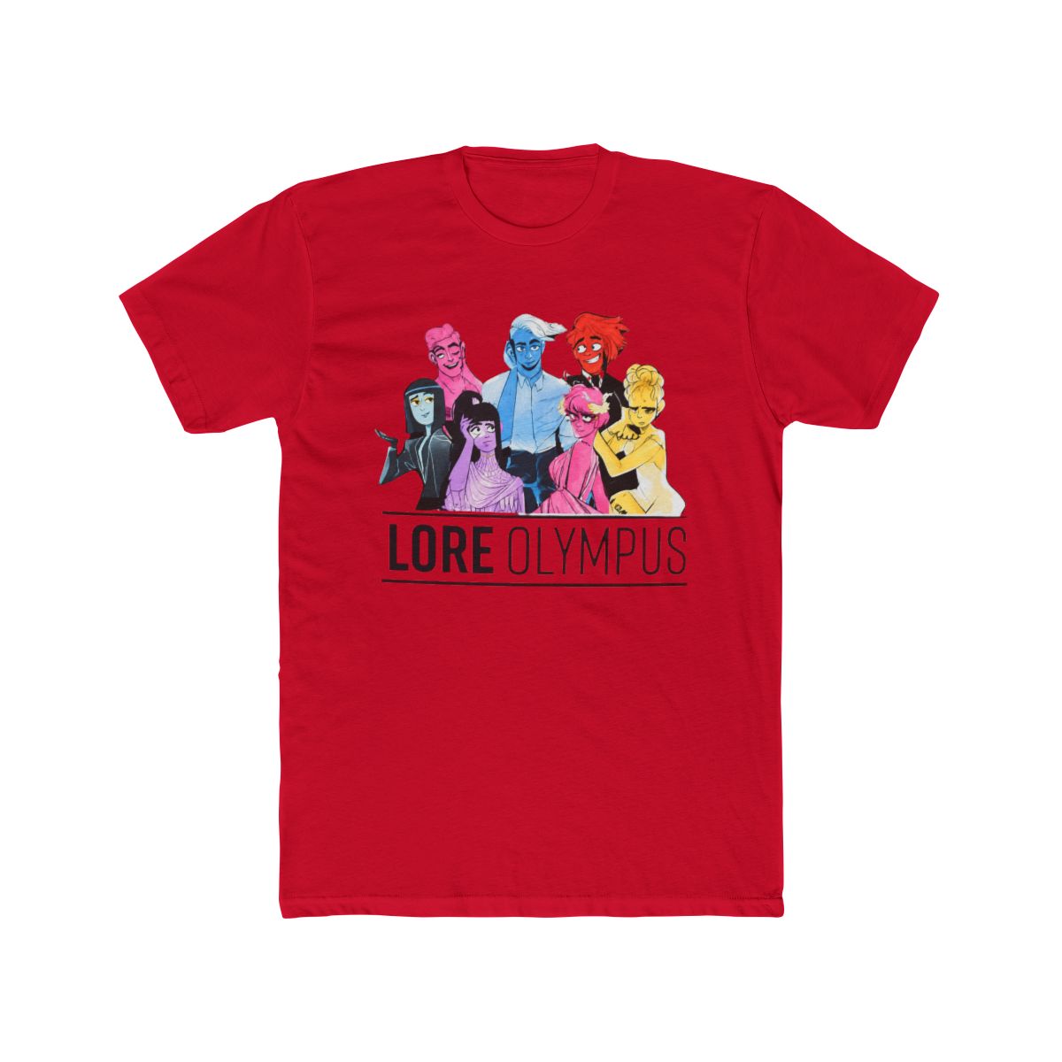 Lore Olympus Characters T Shirt