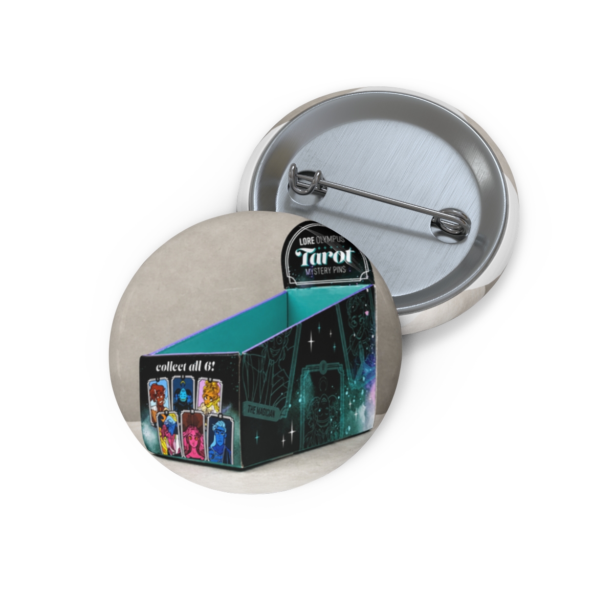 Whatever Company Lore Olympus Mystery Tarot Enamel Pin Store Display Box | eBay - Official hats merchandise