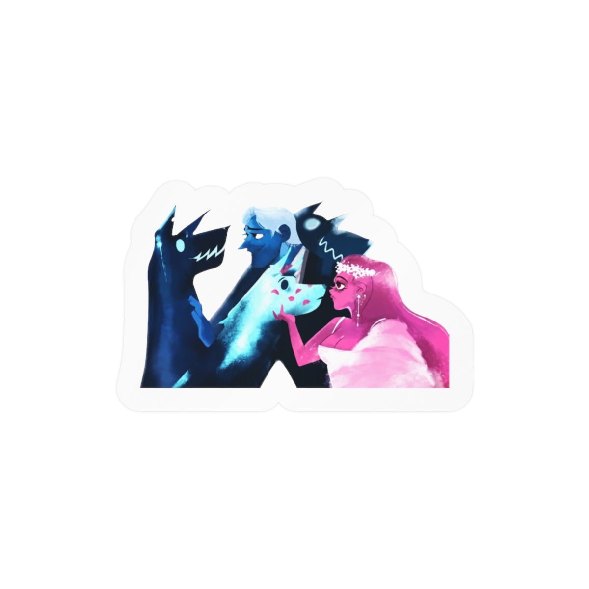 Magnet Lore Olympus Magnetic Vinyl Sticker Decal 5" - Official stickers merchandise