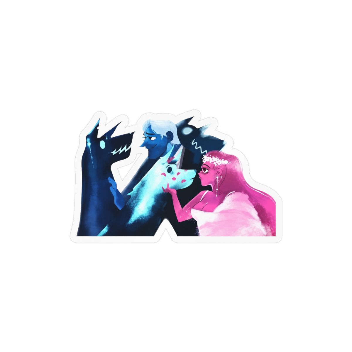 Magnet Lore Olympus Magnetic Vinyl Sticker Decal 5"