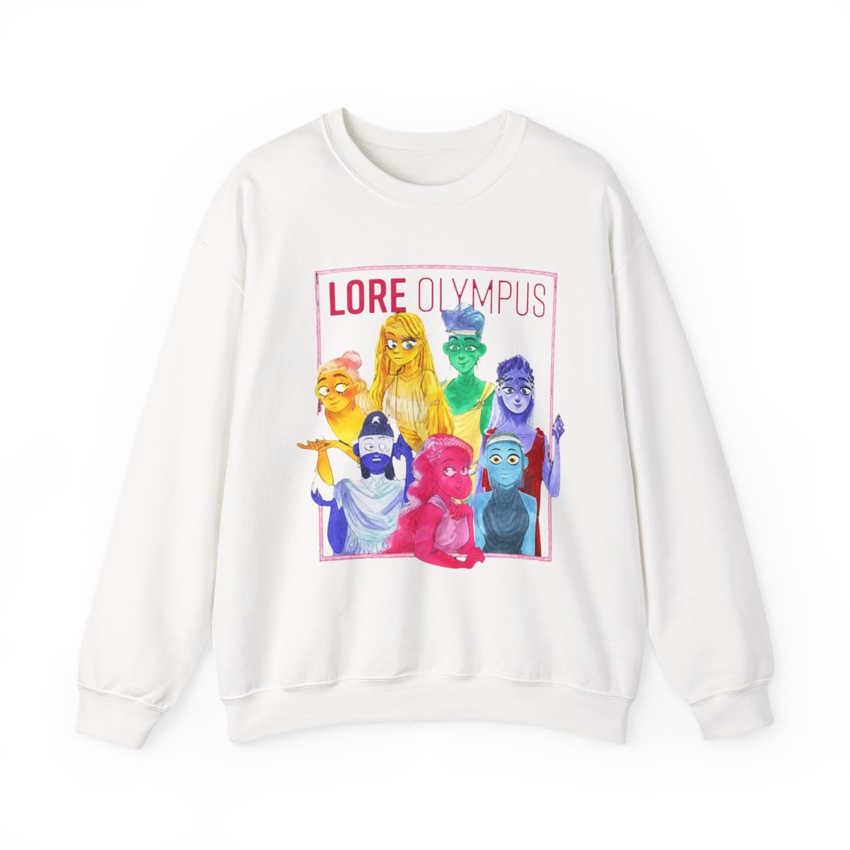 Colorful Lore Olympus Merch Hoodies Cheap | Made Printed Store - Official hoodies merchandise