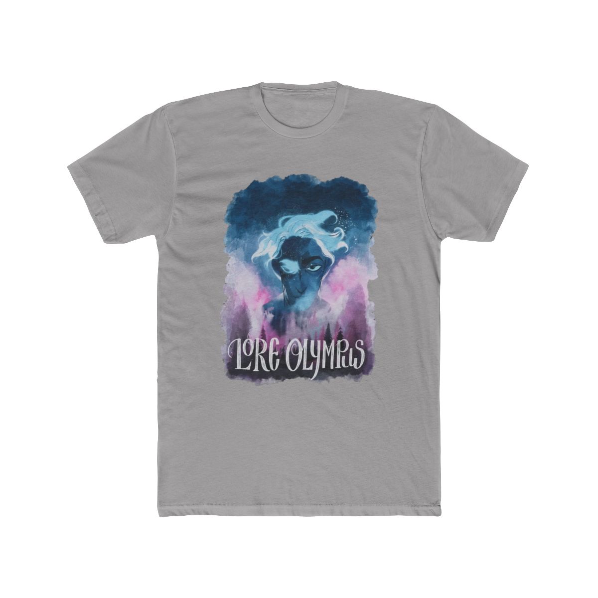 Lore Olympus Hades Blue Wash T Shirt | Hot Topic - Official t-shirts merchandise