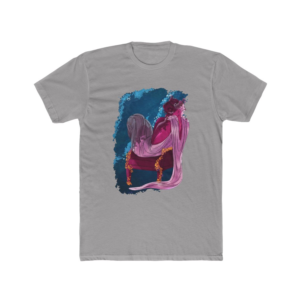 Lore Olympus Persephone Navy Blue Short Sleeve Tee - Official t-shirts merchandise