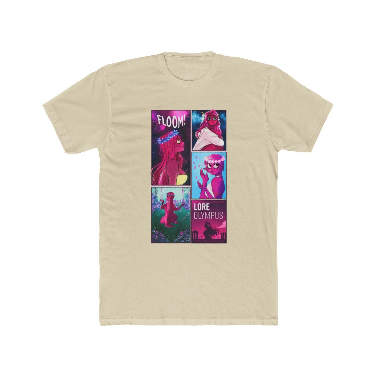 Lore Olympus Persephone Panels Boyfriend Fit Girls T Shirt