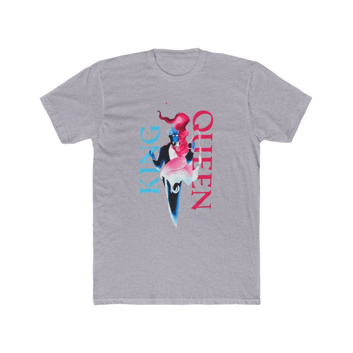 Lore Olympus Hades & Persephone Split Boyfriend Fit Girls T Shirt