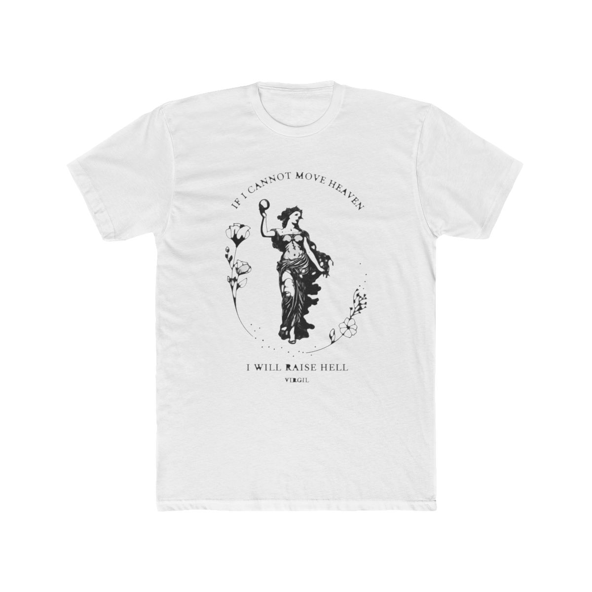 Hades and Persephone shirt Dark Academia Greek Myth tshirt Virgil Poet Quote Romantasy Booknerd Booklover tee Bibliophile Merch Greece | Lore Olympus - Official t-shirts merchandise
